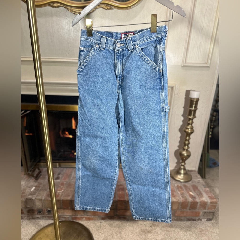 Old Navy Carpenter Jeans 14 Youth Vintage Workwear Gorpcore‎